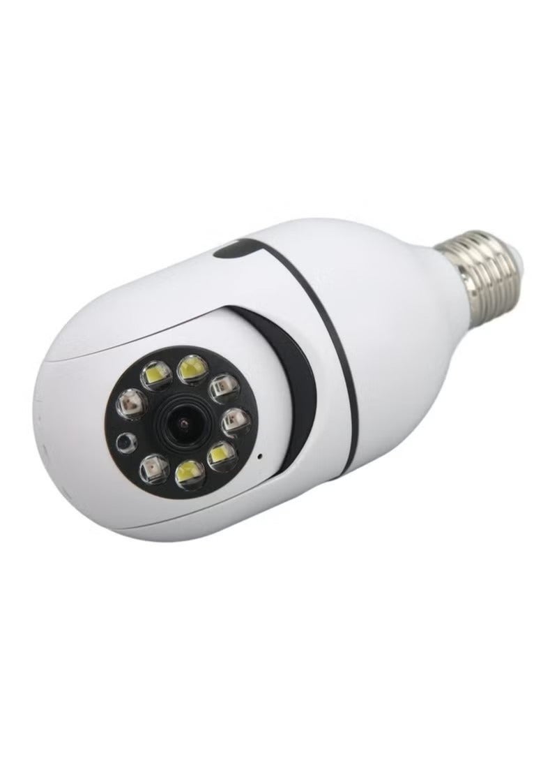 Smart Bulb Security Camera Wi-Fi 360° Panoramic Dual-Band 2.4GHz & 5GHz with Night Vision, Two-Way Audio, TF Card Storage and E27 Easy Installation for Indoor and Outdoor Monitoring - Image 5